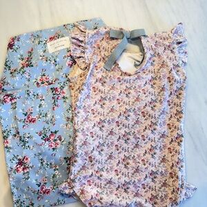 Girl’s 3-4T Minnow X Brock Collection Floral Print Swimsuit